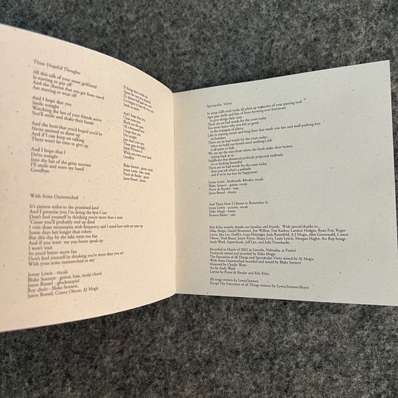 RILO KILEY 2002 The Execution Of All Things CD Saddle Creek Records - Picture 5 of 6